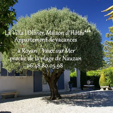 Apartamento Douceur Balneaire Charme Et Quiétude Près Des Plages - L'olivier à Sur - Royan